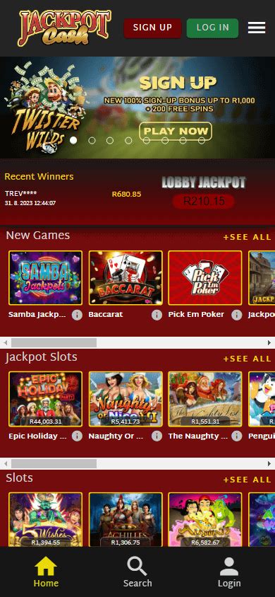 jackpotcash casino mobile login